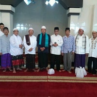 Photo taken at Masjid Jami Nurul Falah by Dwiki S. on 10/11/2016