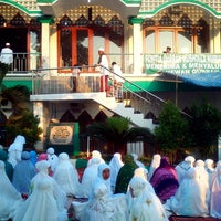 Photo taken at Masjid Jami Nurul Falah by Dwiki S. on 10/14/2013