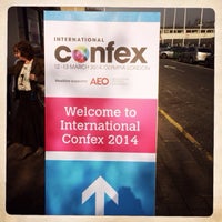 Photo taken at International CONFEX 2014 - Olympia by Suzy R. on 3/13/2014