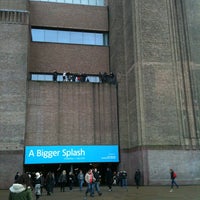 Photo taken at A Bigger Splash @ Tate Modern by Valentina D. on 1/26/2013