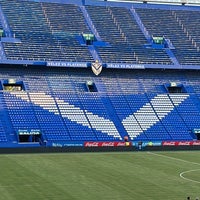 Photo taken at Estadio José Amalfitani (Club Atlético Vélez Sarsfield) by Eduard G. on 3/13/2023