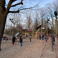 Photo taken at Spielplatz Hasenheide by Amir F. on 2/13/2022