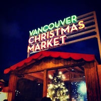 11/25/2012 tarihinde Joey K.ziyaretçi tarafından Vancouver Christmas Market'de çekilen fotoğraf