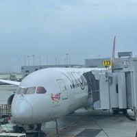 Photo taken at Virgin Atlantic Flight VS 8 by Nancy J. on 9/9/2022