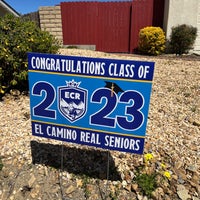Photo taken at El Camino Real Charter High School by Kathie Y. on 3/25/2023