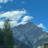 Photo taken at Town of Banff by Kathie Y. on 7/17/2023