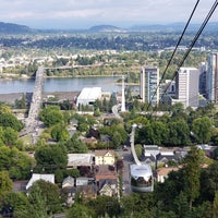 Photo taken at Portland Aerial Tram - Upper Terminal by Michael C. on 9/19/2019