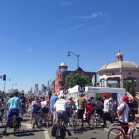 Photo taken at CicLAVia - Mariachi Plaza Hub by Eric M. on 10/5/2014