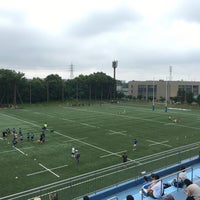 Photo taken at 日本体育大学 ラグビーグランド by Miya on 7/2/2016