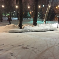 Photo taken at Лядской сад by GODRA on 1/17/2016