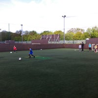 Photo taken at Goals Soccer Centre by Kevin Y. on 5/12/2013