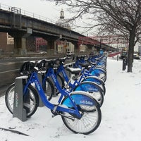 Photo taken at Citi Bike Station by Kino on 12/18/2013