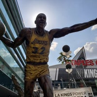 Photo taken at Earvin &amp;quot;Magic&amp;quot; Johnson Statue by Kino on 3/23/2019