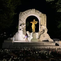 Photo taken at Johann-Strauß-Memorial by Joshua V. on 4/11/2024