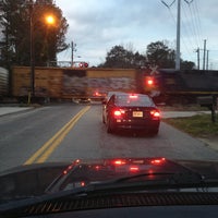 Photo taken at Dekalb Ave Railroad Crossing by Gregory G. on 3/1/2013