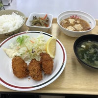 Photo taken at 生協食堂 by Mikihiro I. on 3/8/2018