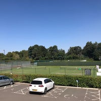 Photo taken at St George&amp;#39;s Hill Lawn Tennis Club by Yusuf P. on 9/2/2018