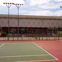 Photo taken at Quadra de Tennis Sesc Itaquera by Ale B. on 2/16/2013