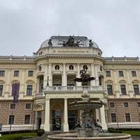 Photo taken at Historical Building of Slovak National Theatre by Adéla L. on 11/13/2021