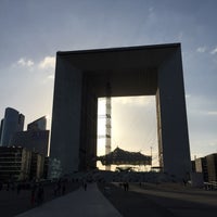 Photo taken at La Défense by Marcelo Y. on 6/3/2015