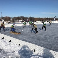 Photo taken at U.S. Pond Hockey Championship by Simon D. on 1/27/2017