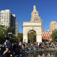 Photo taken at Washington Square Park by Mëlänï on 10/6/2015
