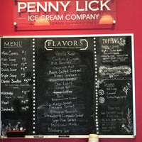 8/4/2017 tarihinde Bob M.ziyaretçi tarafından Penny Lick Ice Cream Company'de çekilen fotoğraf