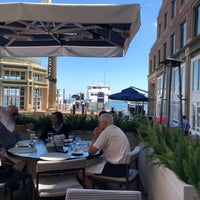 Photo taken at Rowes Wharf Sea Grille by Melissa T. on 7/1/2019