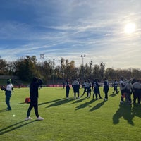 Photo taken at Trainingsgelände FC Bayern München by Ho B. on 11/11/2022