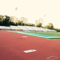Photo taken at Columbia Track by Jonathan S. on 8/9/2015
