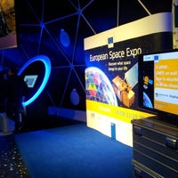 Photo taken at EU Space Expo by Piotr I. on 9/30/2012