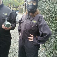 Photo taken at Delta Force Paintball by Claire R. on 10/20/2012