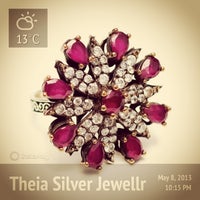 Photo taken at Theia Silver Jewelry by Theia S. on 5/8/2013