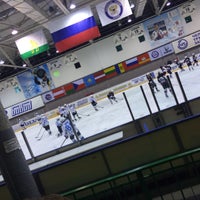 Photo taken at Хоккейная школа «Трактор» by Kate T. on 3/24/2015