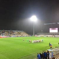 Photo taken at Stadion NK Rijeka | Rujevica by Davor F. on 10/22/2017