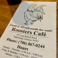 รูปภาพถ่ายที่ Rooster&amp;#39;s Café โดย Phillip D. เมื่อ 11/5/2022