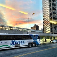 Photo taken at Xpress Bus Stop @ Civic Center MARTA Station by Phillip D. on 3/2/2020