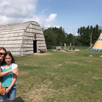 Foto tirada no(a) Museum of Ojibwa Culture &amp;amp; Marquette Mission Park por Benjamin E. em 8/19/2018