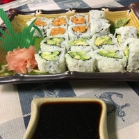 Photo taken at Sushi Yama by Benjamin E. on 3/7/2016