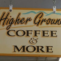 Photo taken at Higher Ground Coffee and More by Scott A. on 3/4/2015