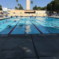 Photo taken at Culver City Municipal Pool by Bill G. on 8/28/2016