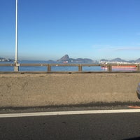 Photo taken at Ponte Rio-Niterói by Monique A. on 6/30/2015