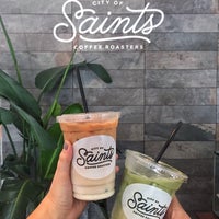 Photo taken at City of Saints Coffee Roasters by Caroline D. on 6/27/2016