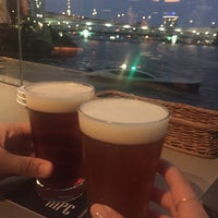 7/22/2016 tarihinde まゆみにziyaretçi tarafından Eitai Brewing Cafe &amp;amp; Dinner'de çekilen fotoğraf