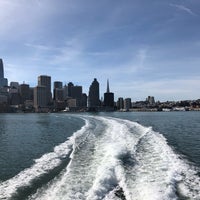 Photo taken at Gate E - Alameda/Oakland/Harbor Bay Ferry Dock by Mark B. on 10/31/2018