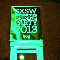 รูปภาพถ่ายที่ frog SXSW Interactive Opening Party โดย 高手놀리밑™ เมื่อ 3/9/2013