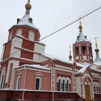 Photo taken at Храм Иконы Божией Матери by Vladimir B. on 1/14/2014