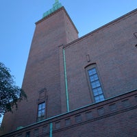 Photo taken at Mikael Agricolan kirkko by Mikko P. on 8/6/2021
