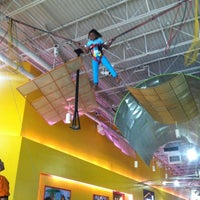 Photo taken at Texas Bungee Trampoline by Brandon on 11/21/2012