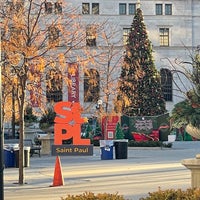 Photo taken at Rice Park by Christopher S. on 11/12/2023